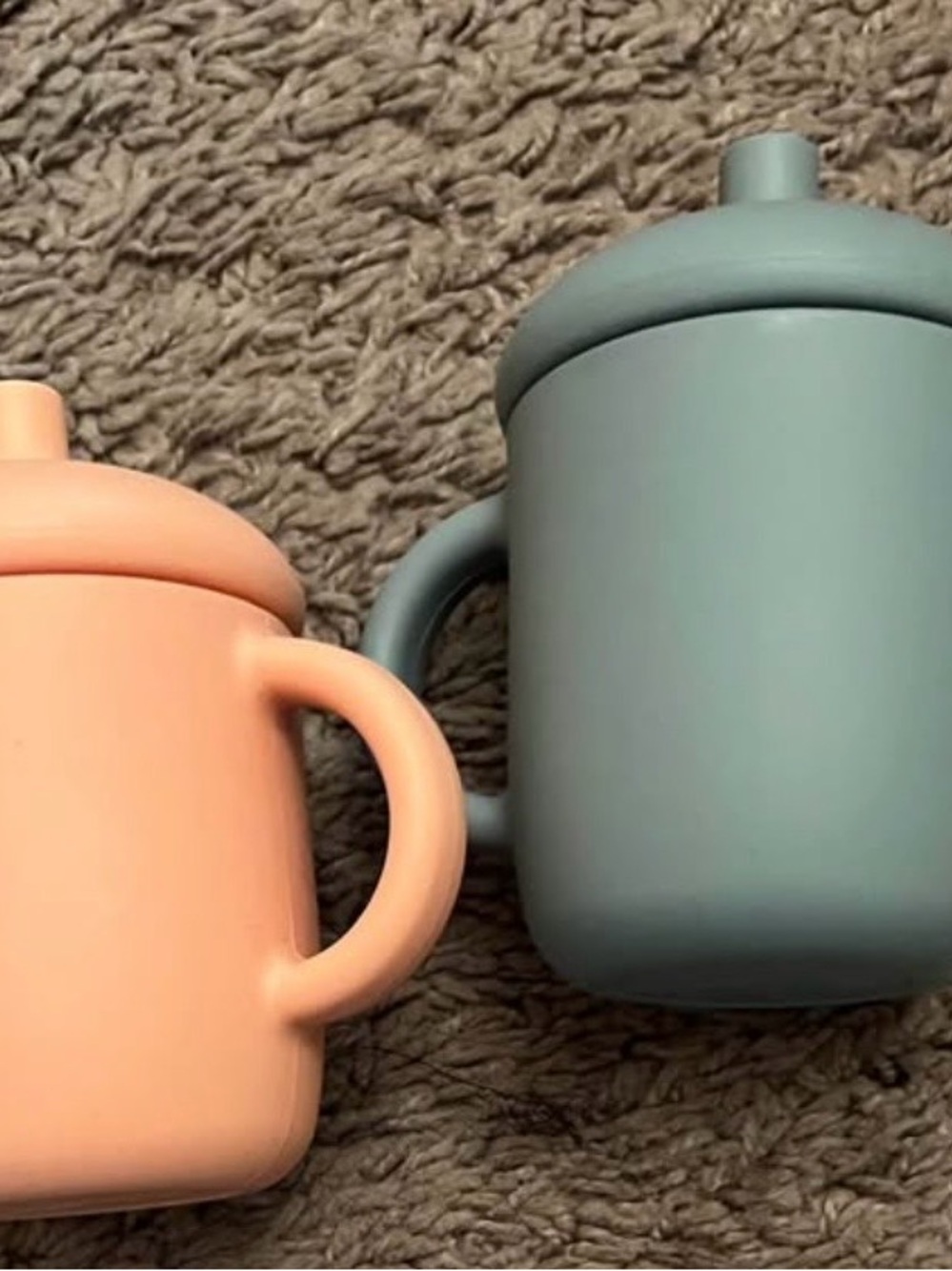 Silicone drinking and snack cups